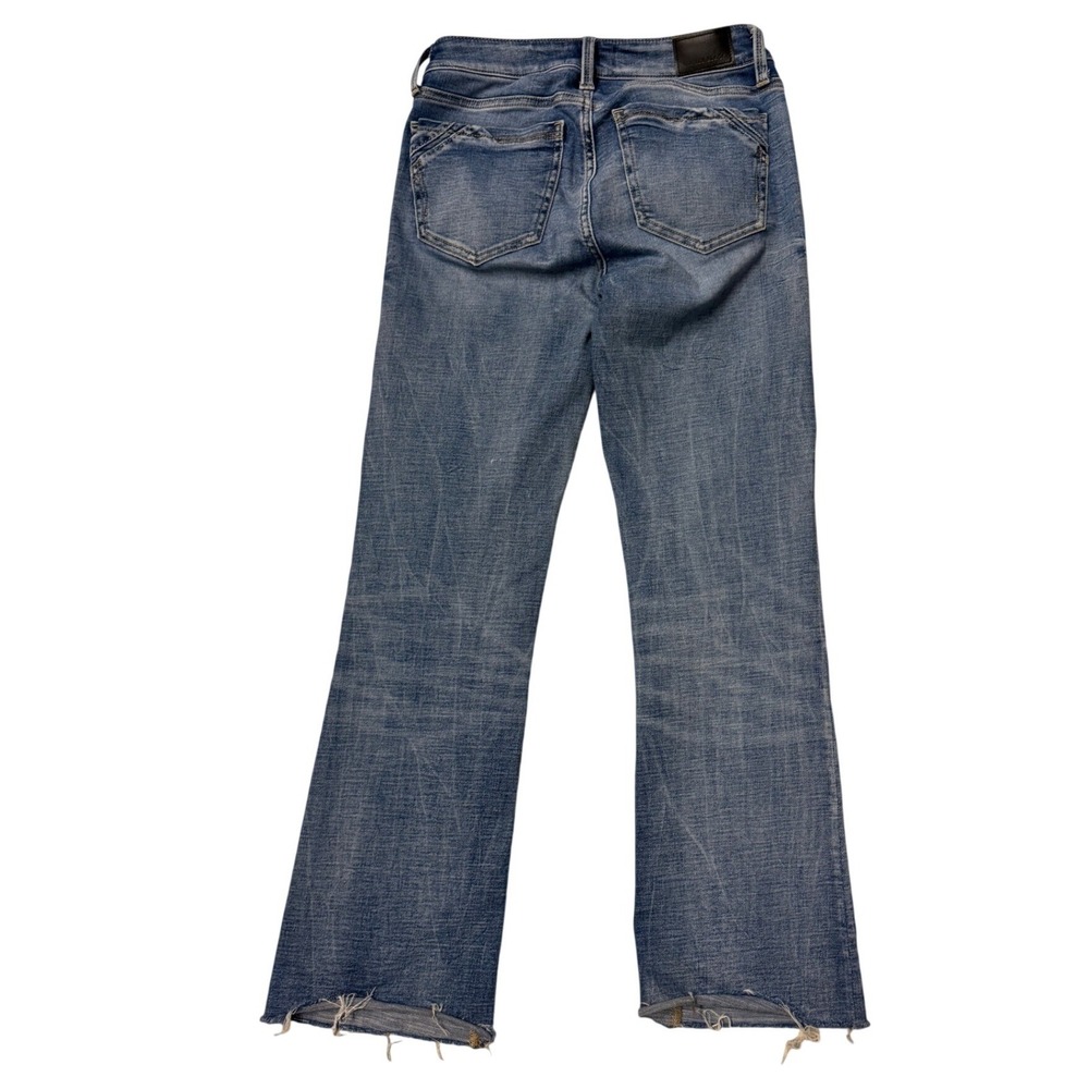 Buckle Black Fit No. 53‎ Tailored Bootcut Blue Distressed Jeans Womens 25x30 - Picture 2 of 9